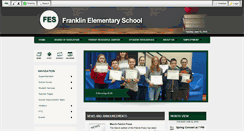 Desktop Screenshot of franklinschoolct.org
